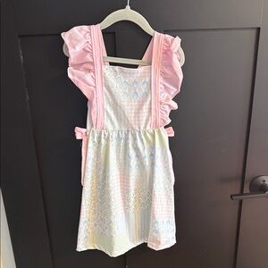 Amazon Pink and Pastel Kids Dress